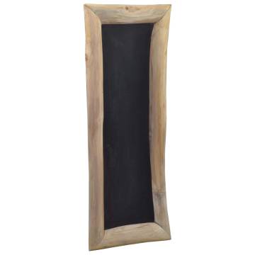 Blackboards Set of 3 - 30x70 cm Teak Wood | HipoMarket