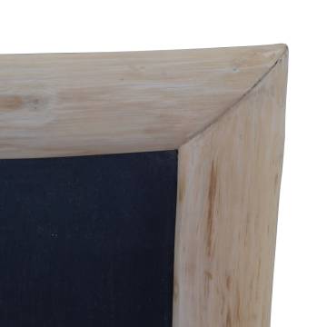 Blackboards Set of 3 - 30x70 cm Teak Wood | HipoMarket