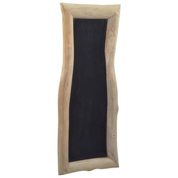 Blackboards Set of 3 - 30x70 cm Teak Wood | HipoMarket