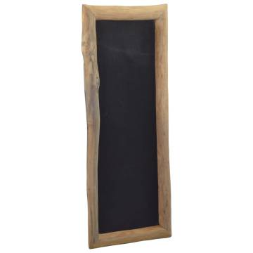 Blackboards Set of 3 - 30x70 cm Teak Wood | HipoMarket