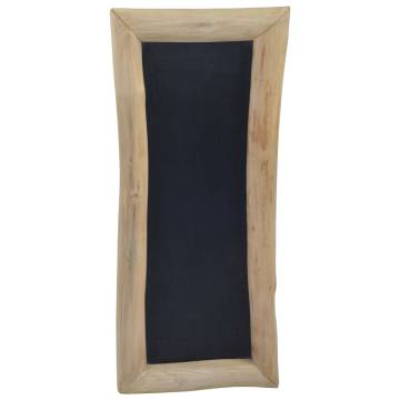 Blackboards Set of 3 - 30x70 cm Teak Wood | HipoMarket