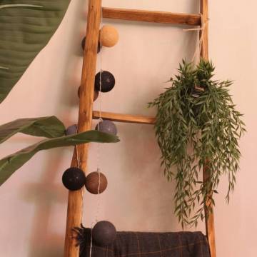 Emerald Bamboo Hanging Bush in Pot 50 cm | Hipomarket