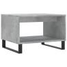 Stylish Concrete Grey Coffee Table - 60x50x40 cm