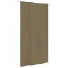 Balcony Screen Taupe 140x240 cm - Privacy & Style