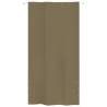 Balcony Screen Taupe 140x240 cm - Privacy & Style