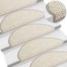 Stair Mats Self-adhesive Sisal-Look 15 pcs 65x21x4 cm Beige Colour beige Size 65 x 21 x 4 cm Quantity in Package 15 