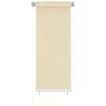 Outdoor Roller Blind Cream 60x140 cm - Privacy and Style