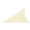 Sunshade Sail Oxford Fabric Triangular 4x5x6.4 m Cream Colour cream Size 4 x 5 x 6.4 m Quantity in Package 1 