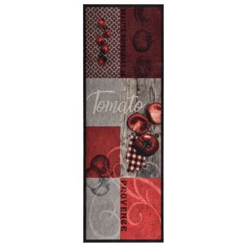 Kitchen Floor Mat Washable Tomato 45x150 cm - Stylish & Functional