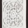 Hand-Carved Wall Panel MDF 40x40 cm - Elegant Home Decor