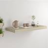 Floating Wall Shelf Oak 60x23.5x3.8 cm MDF Colour oak Size 60 x 23.5 x 3.8 cm Quantity in Package 1 Number of Pieces 