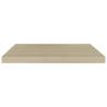 Stylish Floating Wall Shelf Oak - 60x23.5 cm | HipoMarket