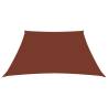 Terracotta Sunshade Sail - 3/5x4m Oxford Fabric Protection