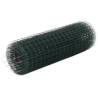 PVC Coated Chicken Wire Fence 10x0.5 m Green - HipoMarket