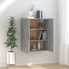 Hanging Cabinet Grey Sonoma 69,5x34x90 cm Engineered Wood Colour grey sonoma Quantity in Package 1 Number of 