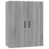 Hanging Cabinet Grey Sonoma - 69.5x34x90 cm | HipoMarket