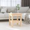 Elegant Pine Wood Coffee Table | 35x35x40 cm | Hipomarket