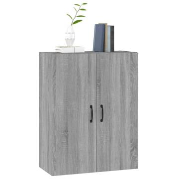 Hanging Cabinet Grey Sonoma - 69.5x34x90 cm | HipoMarket