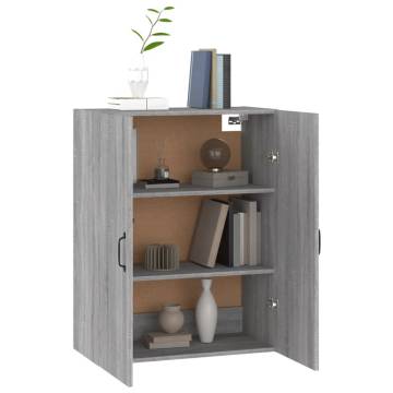 Hanging Cabinet Grey Sonoma - 69.5x34x90 cm | HipoMarket