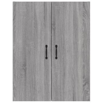 Hanging Cabinet Grey Sonoma - 69.5x34x90 cm | HipoMarket