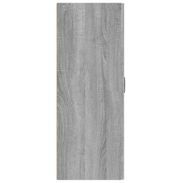 Hanging Cabinet Grey Sonoma - 69.5x34x90 cm | HipoMarket