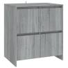 Stylish Grey Sonoma Sideboard - 70x41x75 cm