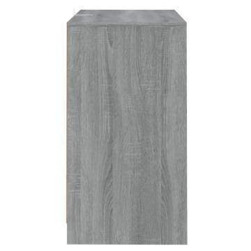 Stylish Grey Sonoma Sideboard - 70x41x75 cm