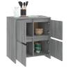 Stylish Grey Sonoma Sideboard - 70x41x75 cm