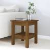 Stylish Honey Brown Coffee Table - Solid Pine Wood