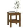 Stylish Honey Brown Coffee Table - Solid Pine Wood