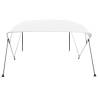 4 Bow Bimini Top White 243x210x137 cm - Protect Your Boating Experienc