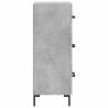 Modern Concrete Grey Sideboard 34.5x34x90 cm - HipoMarket