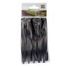 Nature Garden Anchor Pegs 10 pcs - Black Small & Durable