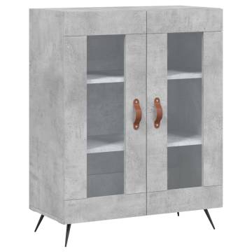 Highboard Concrete Grey - Stylish Storage Solution | Hipo Market