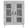 Highboard Concrete Grey - Stylish Storage Solution | Hipo Market