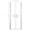 Shower Door Clear ESG 101x190 cm - Stylish & Functional