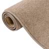 Rug Short Pile 160x230 cm Brown | Hipomarket