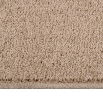 Rug Short Pile 160x230 cm Brown | Hipomarket