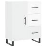 High Gloss White Highboard - Stylish Storage Solution | Hipomarket