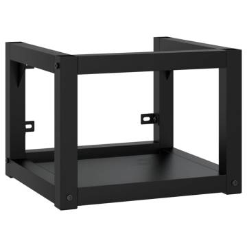 Black Wall-mounted Bathroom Washbasin Frame - 40x38 cm