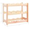 Wine Rack for 12 Bottles - Elegant Pinewood Display