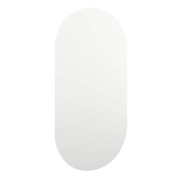 LED Illuminated Oval Mirror 40x20 cm - Stylish & Functional