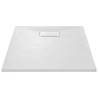 SMC White Shower Base Tray 100x70 cm - Modern & Durable