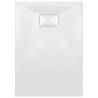 SMC White Shower Base Tray 100x70 cm - Modern & Durable