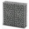 Gabion Basket with Lids Galvanised Wire 100 x 100 x 30 cm Size 100 x 100 x 30 cm Quantity in Package 1 