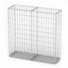 Gabion Basket with Lids - Galvanised Wire 100x100x30 cm