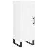 Stylish Highboard White 34.5x34x180 cm - HipoMarket