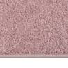 Elegant Pink Short Pile Rug 240x340 cm - Hipomarket