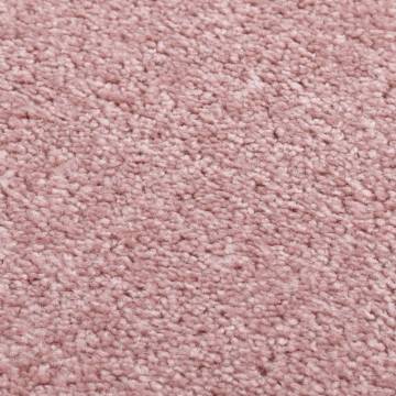 Elegant Pink Short Pile Rug 240x340 cm - Hipomarket