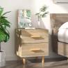 Bed Cabinet Sonoma Oak 40x35x47.5 cm Colour sonoma oak Quantity in Package 1 